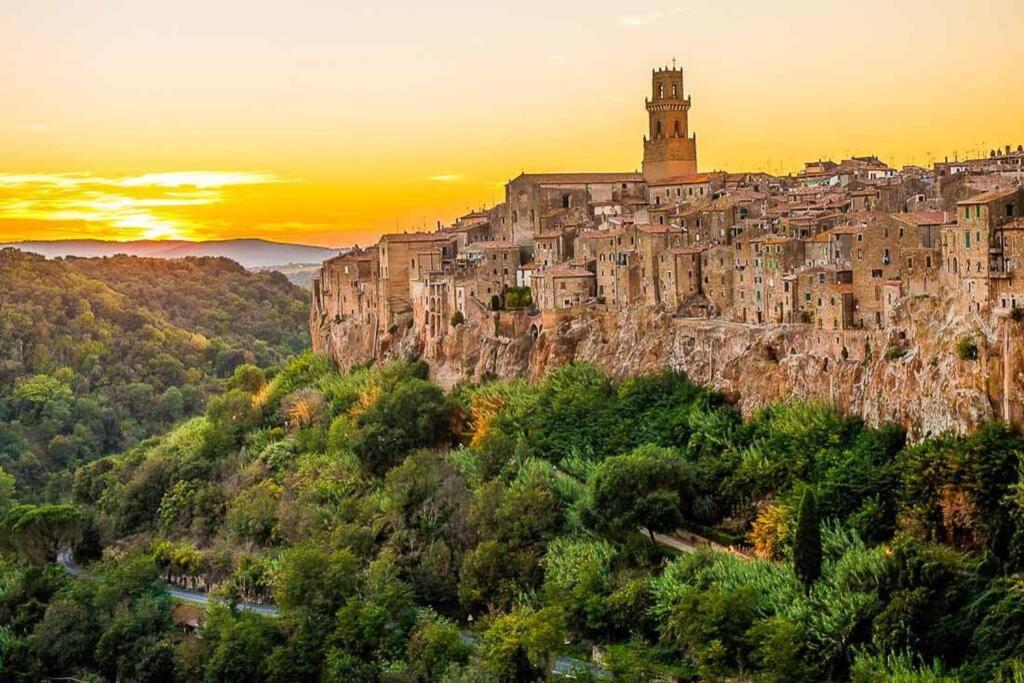 La Casa All'Oliveto Питильяно Экстерьер фото